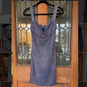 Sparkly bustier dress